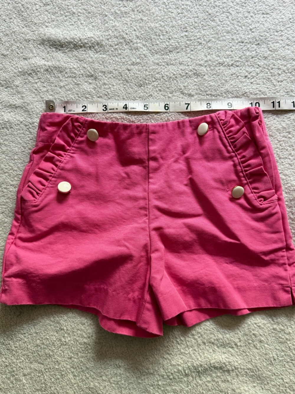 Janie and Jack | Ruffle Pocket Short | Size 5 - Picture 10 of 10